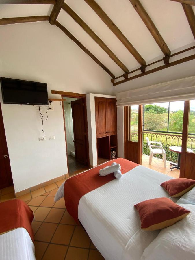 Hotel Casa Campestre Villa Anita Виля Де Лейва Екстериор снимка